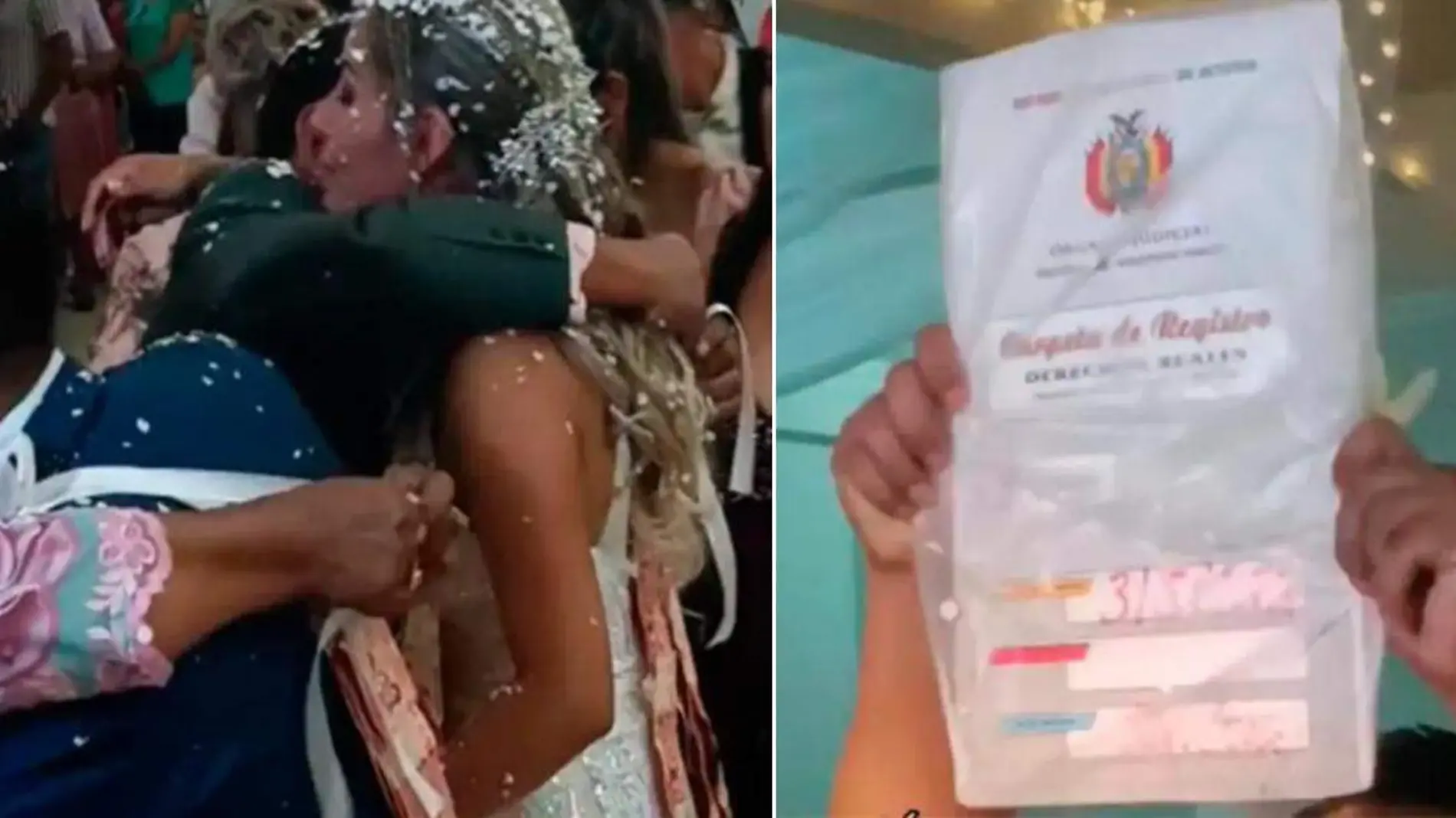 Recién casados recibe terreno como regalo de bodas